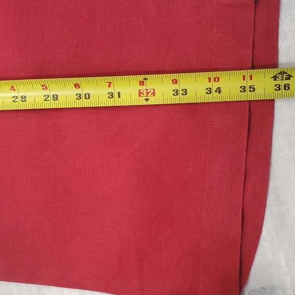 J Jill linen wide leg crop pants size s - Picture 3 of 11